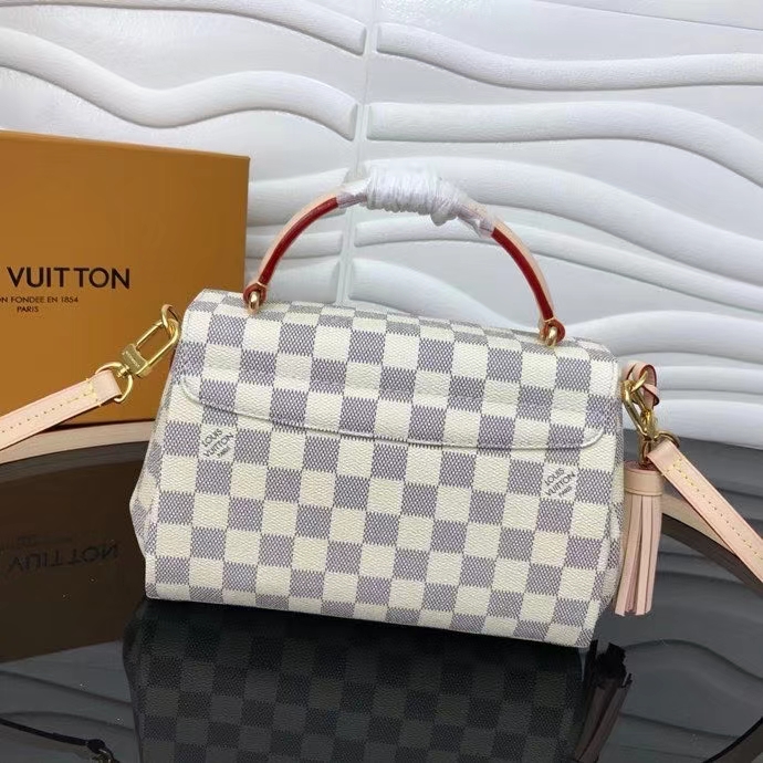 Louis Vuitton CROISETTE Handbag Damier Azur N41581